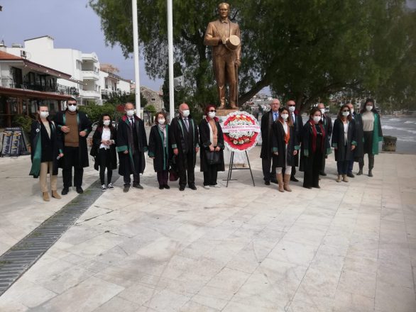 DATÇA 5 NİSAN AVUKATLAR GÜNÜ’ NÜ BURUK KUTLADI