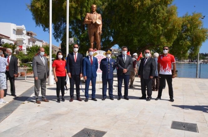 DATÇA’DA 19 MAYIS ATATÜRK’Ü ANMA, GENÇLİK VE SPOR BAYRAMI KUTLANDI