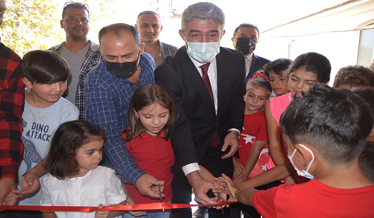 29 EKİM’İN HEDİYESİ KÜTÜPHANE OLDU