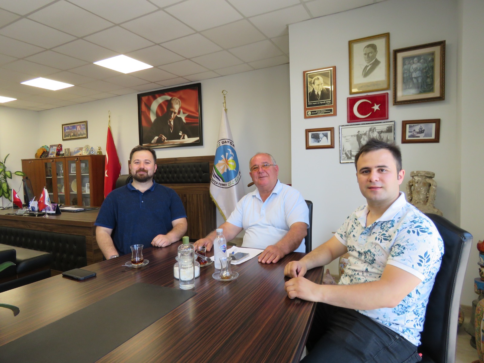 Belediye Başkanı Gürsel Uçar’ı ziyaret etti