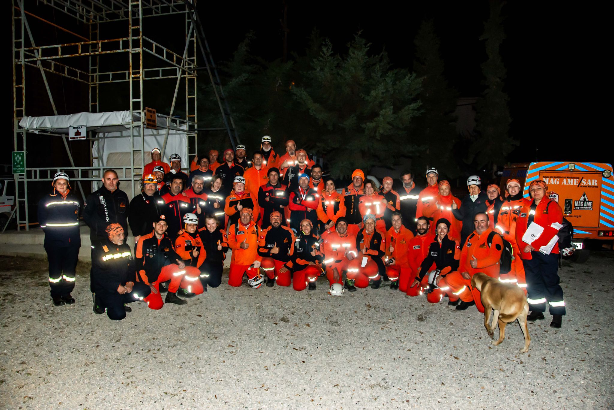 Datça Mag Ame Sar ekibi Datça’daki 2. Akredite “hafif arama kurtarma” ekibini çıkardı