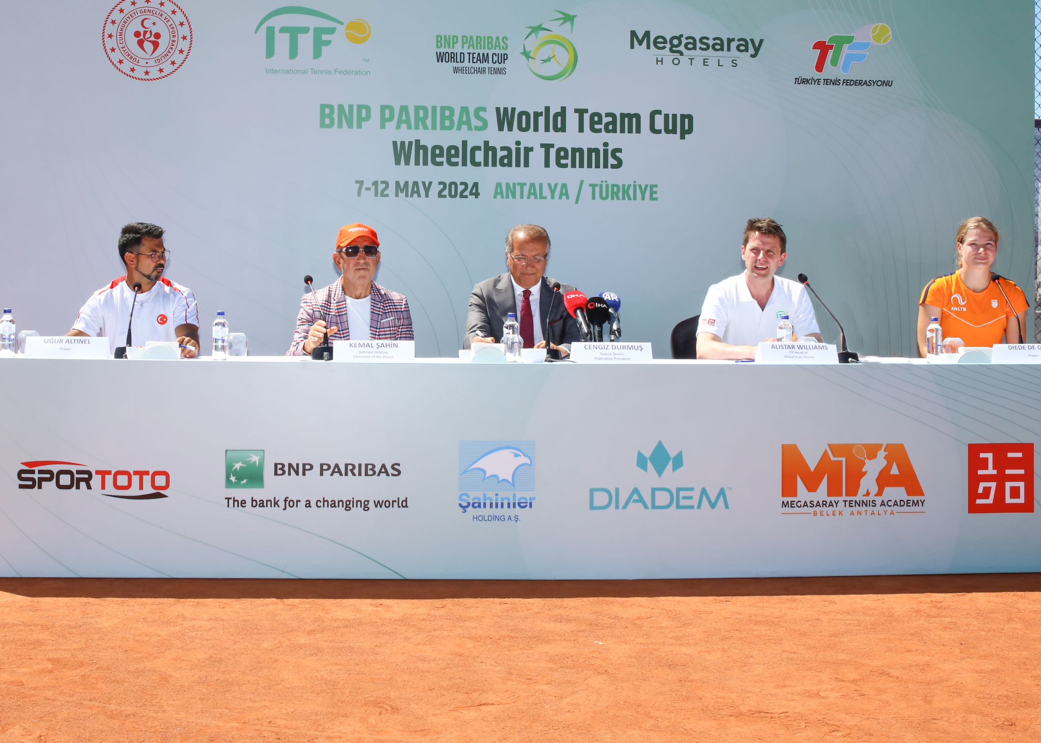 BNP Paribas Tekerlekli Sandalye Dünya Takımlar Şampiyonası Başladı
